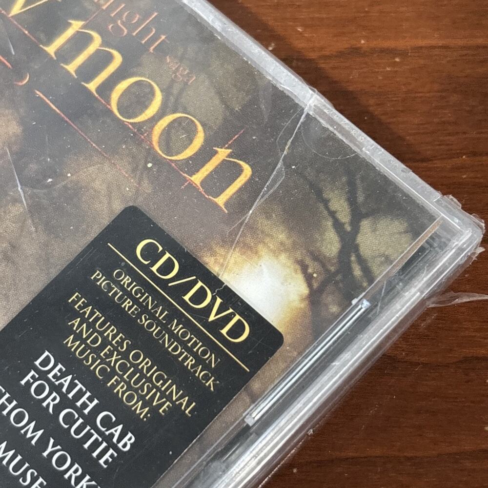 Twilight New Moon Movie Soundtrack CD Plus DVD New Sealed - Picture 7 of 8